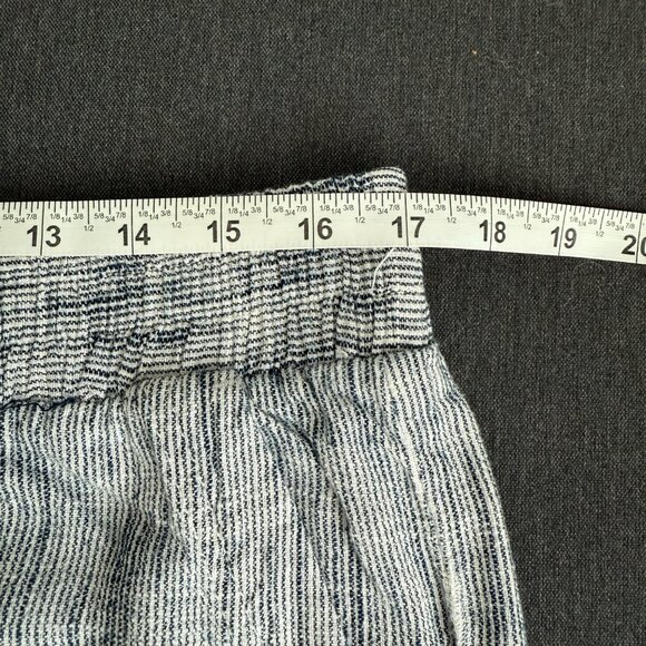 🌻 Splendid Avenue Linen-Blend Cropped Pants RS0C711 - Picture 4 of 8